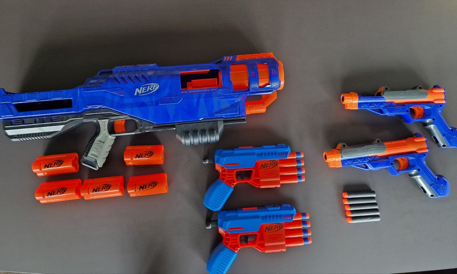Nerf pistolen, Ophalen of Verzenden, Zo goed als nieuw