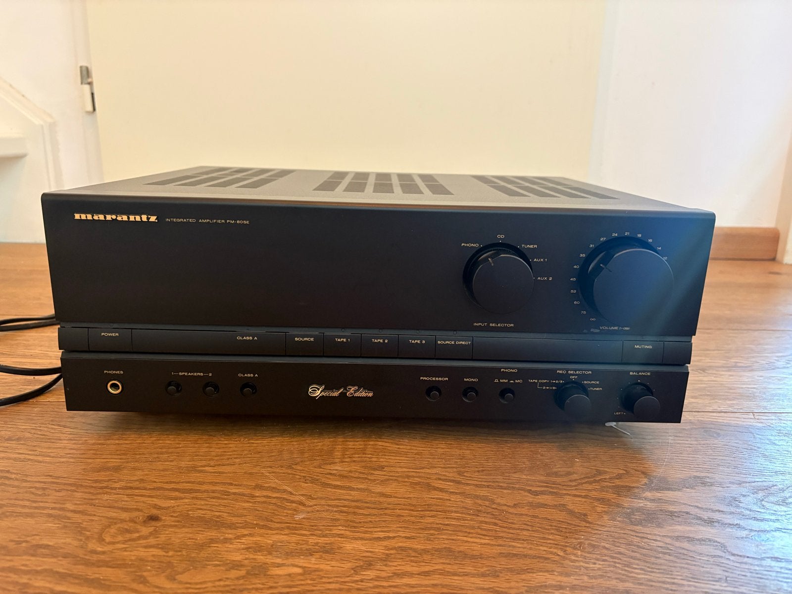 Marantz PM-80SE Geïntegreerde Versterker Special Edition, Audio, Tv en Foto, Marantz, Gebruikt, Ophalen of Verzenden, Minder dan 60 watt