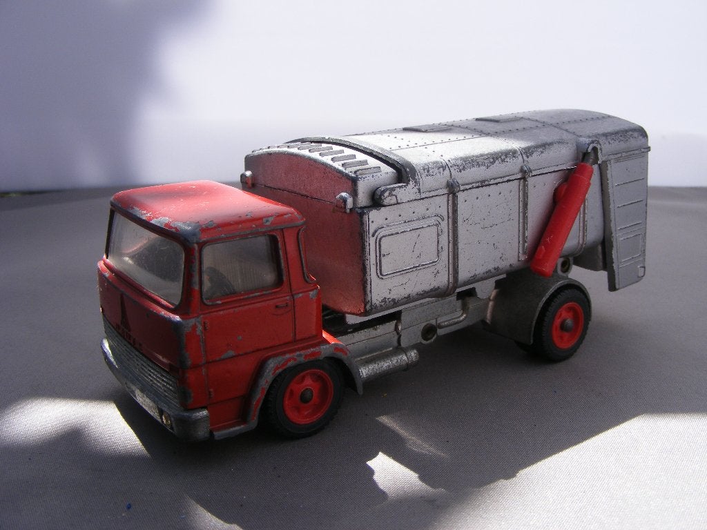 Magirus Deutz mullwagen vuilniswagen SIKU V274 incompleet, Ophalen of Verzenden, Gebruikt, Bus of Vrachtwagen