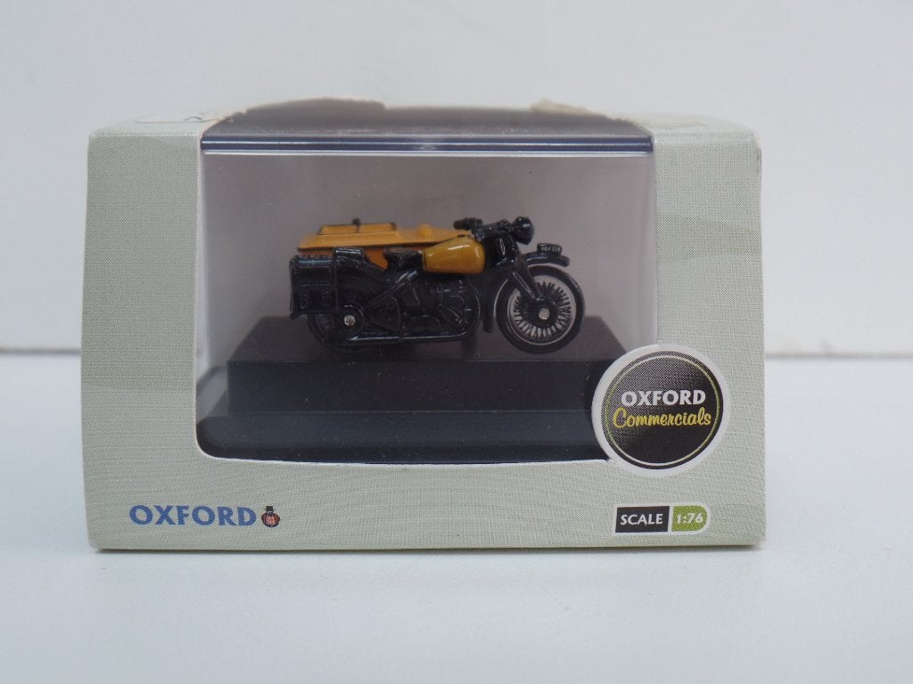 Oxford Commercials Schaal 1:76 Motorfiets met Zijspan, Ophalen of Verzenden, Nieuw, Overige typen, Overige merken