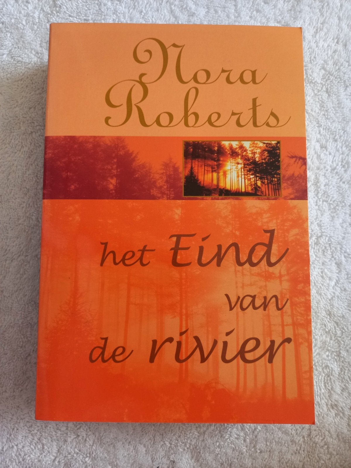 p01 Nora Roberts - Het Einde van de Rivier, Ophalen of Verzenden, Gelezen, Nora Roberts, Nederland