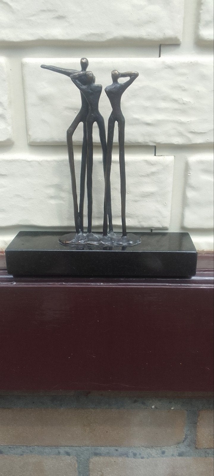 Bronzen Beeld Judith Braun - 15cm 50euro, Antiek en Kunst, Ophalen, Minder dan 20 cm, Art deco, Brons