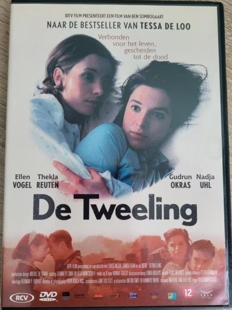 De Tweeling. DVD Drama. Naar een boek van Tessa de Loo., Vanaf 12 jaar, Ophalen of Verzenden, Zo goed als nieuw