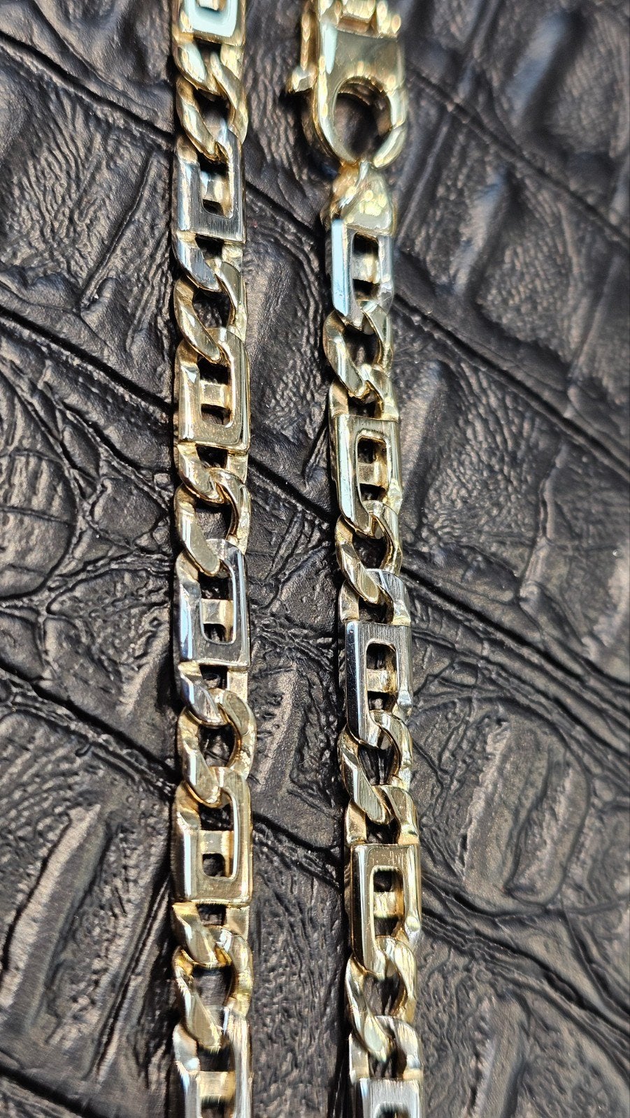 Prachtige Rolec schakel 14k gouden ketting, Ophalen of Verzenden, Nieuw, Goud, Goud