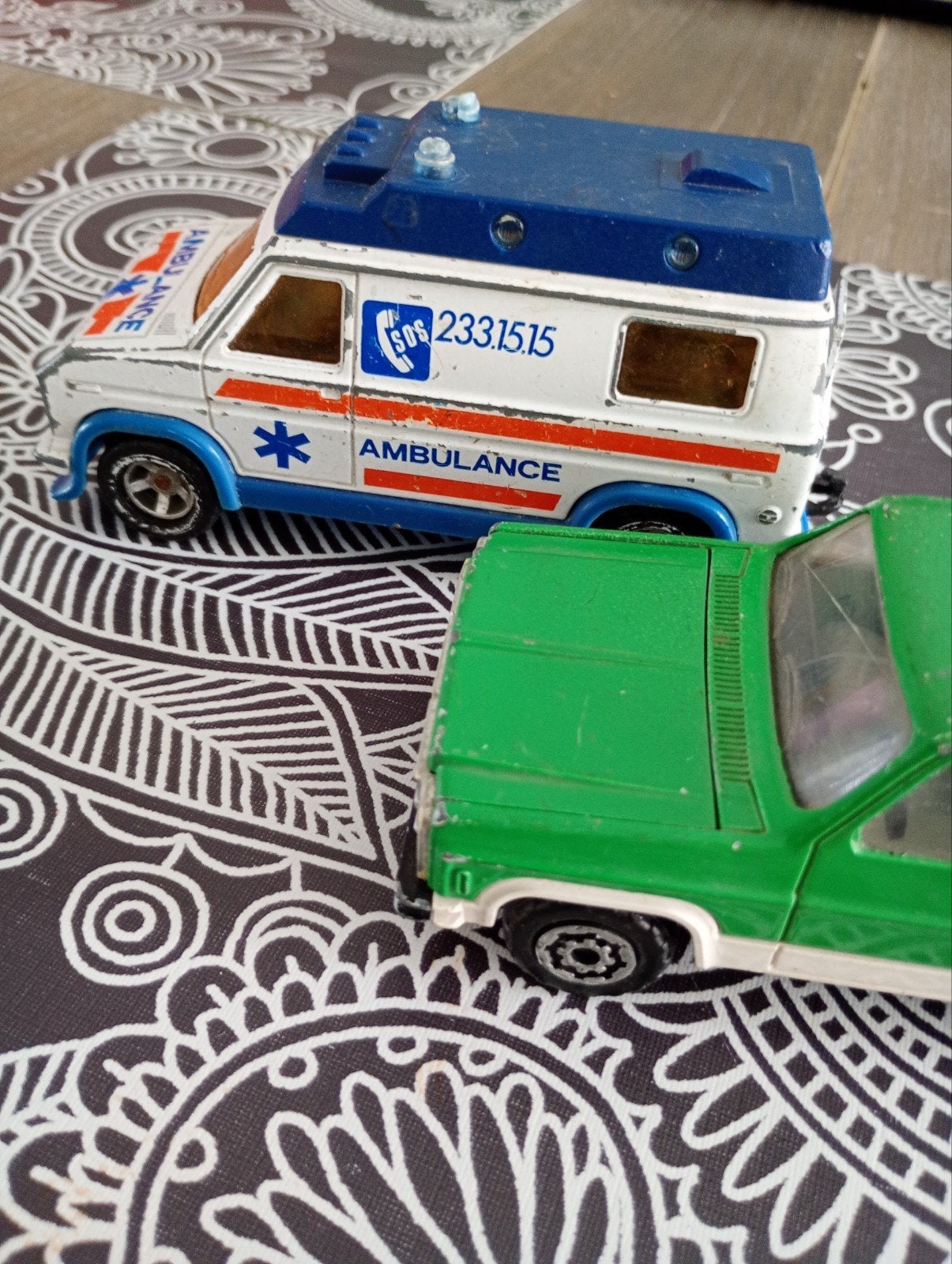 Setje Majorette,, Ophalen of Verzenden, Gebruikt, Auto