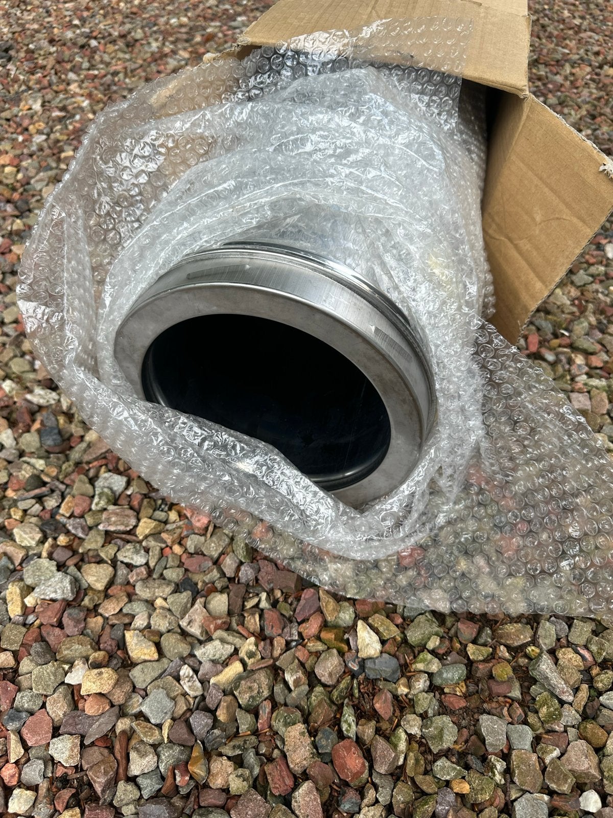 Kachelpijp Schiedel Eco ICID RVS Rookkanaal Ø180mm, Ophalen, Nieuw