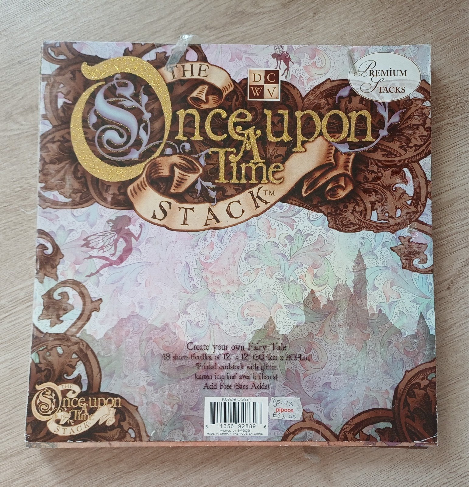 DCWV Once Upon a Time Stack - Premium Scrapbook Papier, Ophalen of Verzenden, Nieuw, Papier of Karton, Overige merken