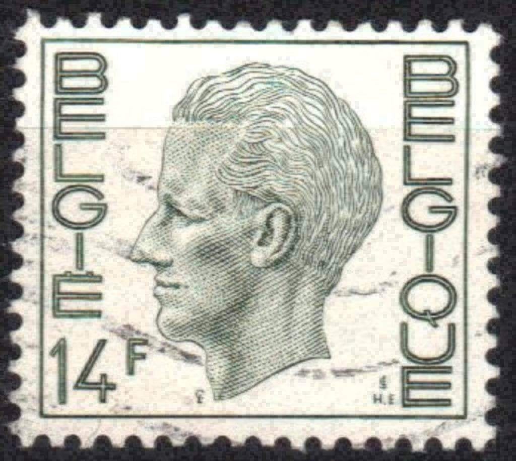Belgie 1976 - Yvert 1818/OBP 1823 - Koning Boudewijn (ST), Verzenden, Gestempeld