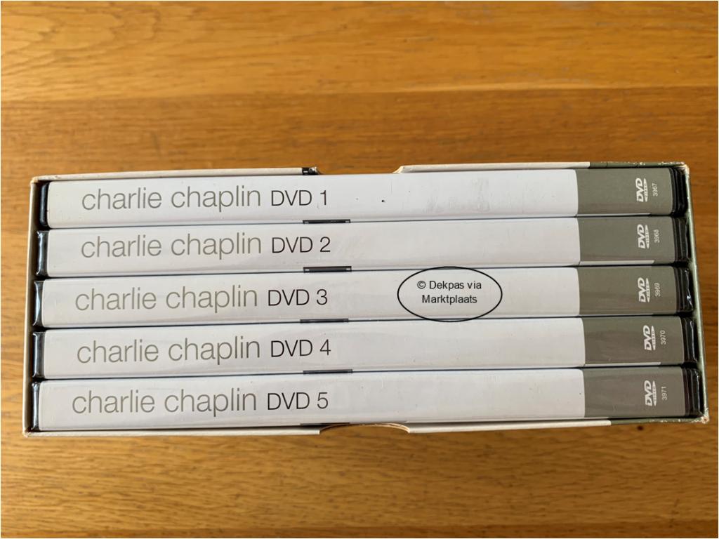 Dvd Charlie Chaplin Collection - 5-Disc - 4-Boxjes nog NIEUW, Alle leeftijden, Ophalen of Verzenden, Nieuw in verpakking, Overige genres