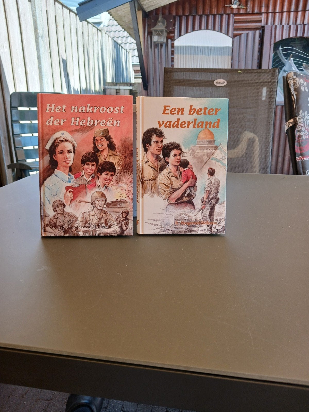 2 boeken R. Hoogerwerf-Holleman: Het nakroost der Hebreën, Boeken, Romans, Ophalen of Verzenden, Gelezen, R. Hoogerwerf-Holleman