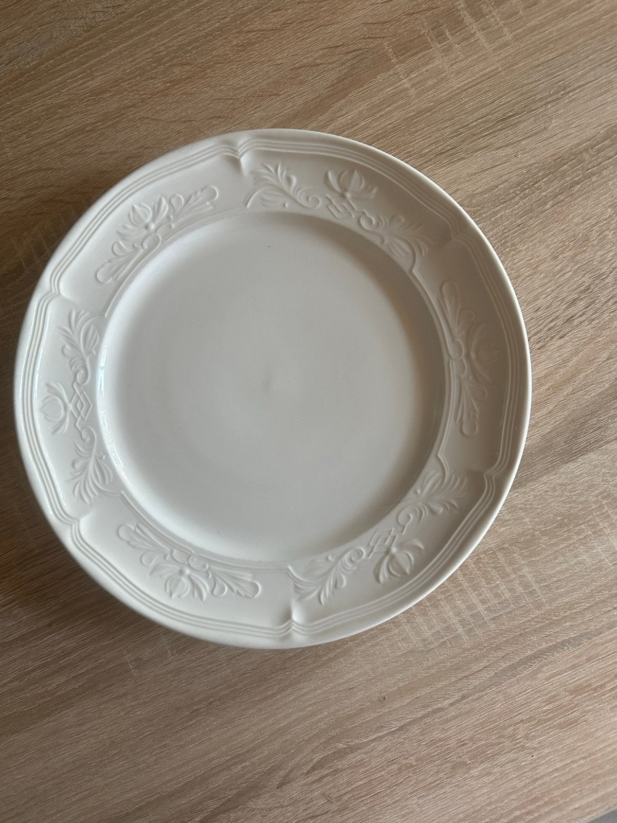 Villeroy & Boch Cortina 2000 Vitro Porseleinen Bord, Klassiek, Villeroy & Boch, Ophalen of Verzenden, Zo goed als nieuw