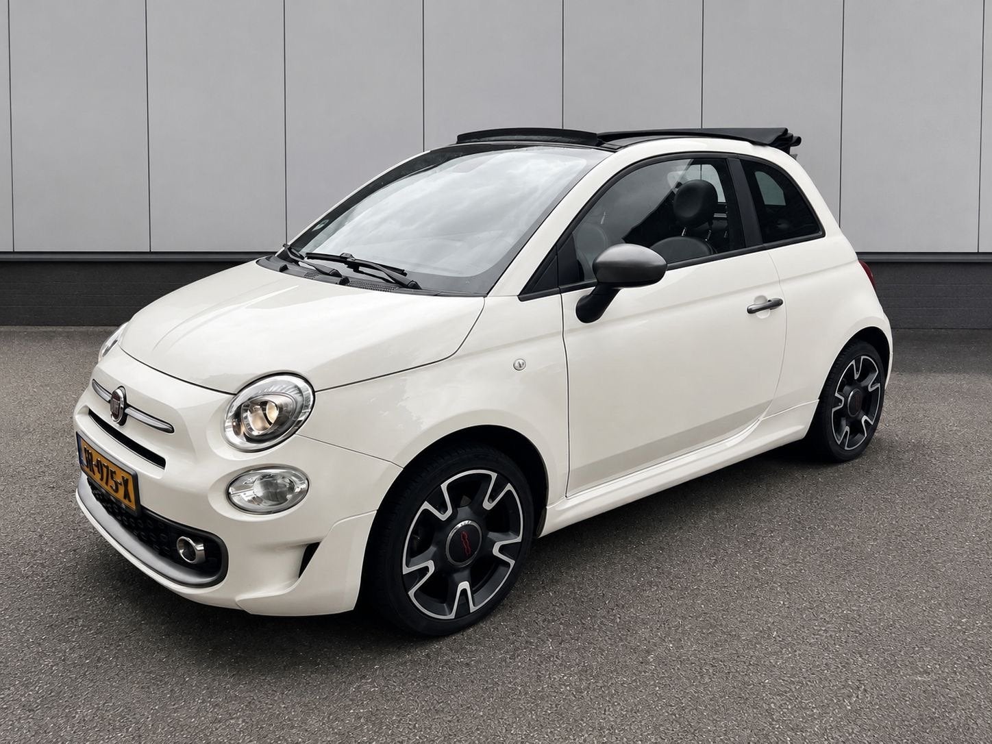 Fiat 500C 0.9 85pk Turbo Twinair 2018 Wit, Cabriolet, Wit, Leder, Handgeschakeld