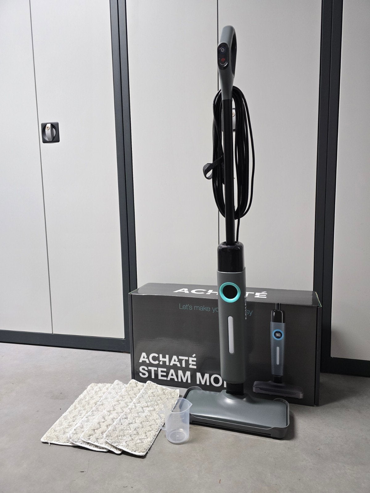 Achate stoom mop/dweil, Witgoed en Apparatuur, Stoomapparaten, Gebruikt, Ophalen of Verzenden