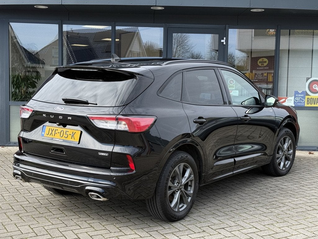 Ford Kuga 2.5 PHEV ST-Line X  Alcantara-Leer  Driver A, 14 kWh, Gebruikt, 4 cilinders, Zwart