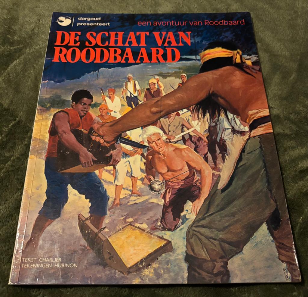 Roodbaard strip #10: De schat van Roodbaard, Boeken, Eén stripboek, Ophalen of Verzenden, Gelezen