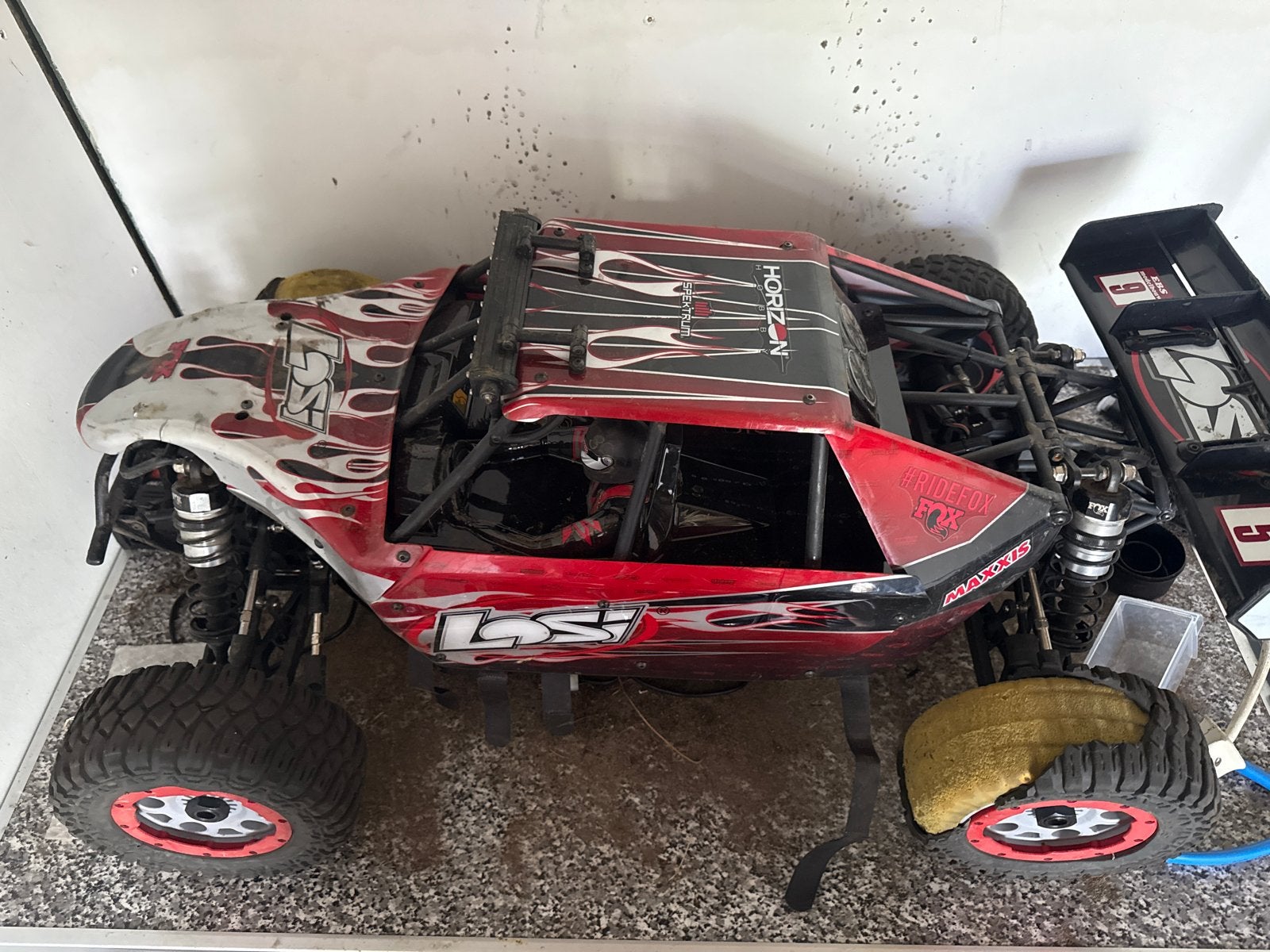 Losi dbxl 2.0 RC Auto offroad, Gebruikt, Auto offroad, RTR (Ready to Run), Schaal 1:8