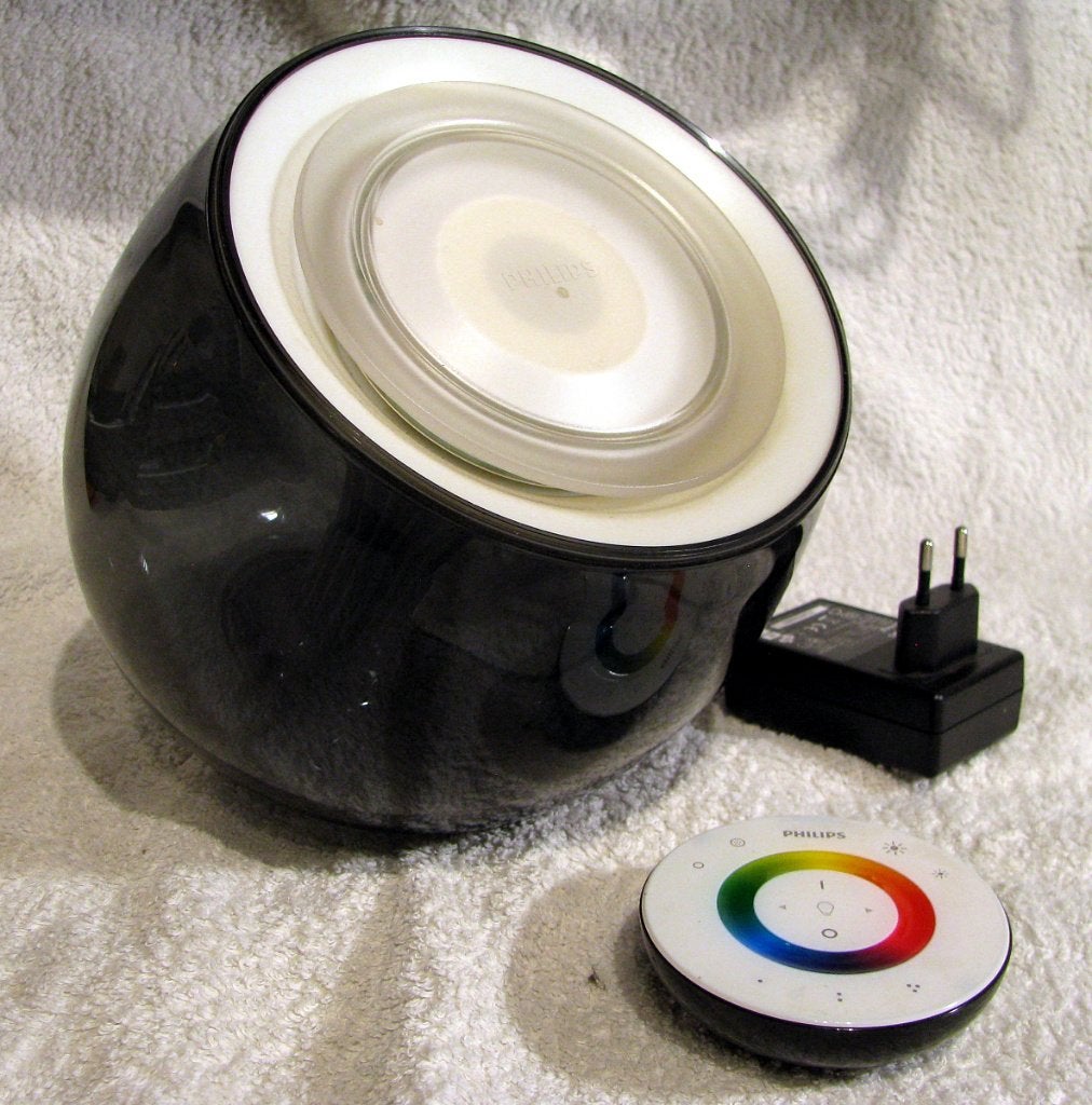 originele Philips LivingColors Gen2 noir met ab, Huis en Inrichting, Ophalen, Kunststof, Gebruikt, LED verlichting