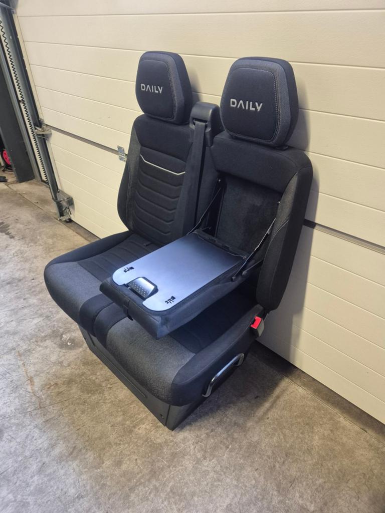 IVECO DAILY LUXE BIJRIJDERSBANK - 2 ZITS BANK - ZETEL - BANK, Ophalen of Verzenden