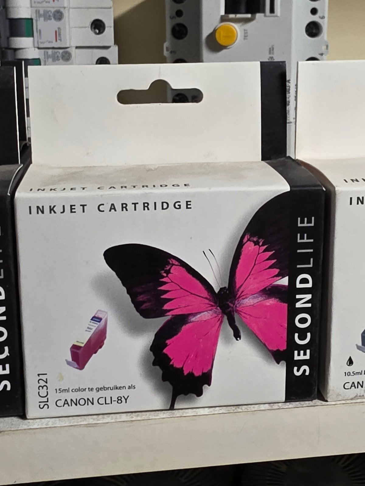Secondlife SLC321 Kleuren Inkjet Cartridge voor Canon CLI-8Y, Computers en Software, Info@secondlife.nl, Secondlife BV, Printer