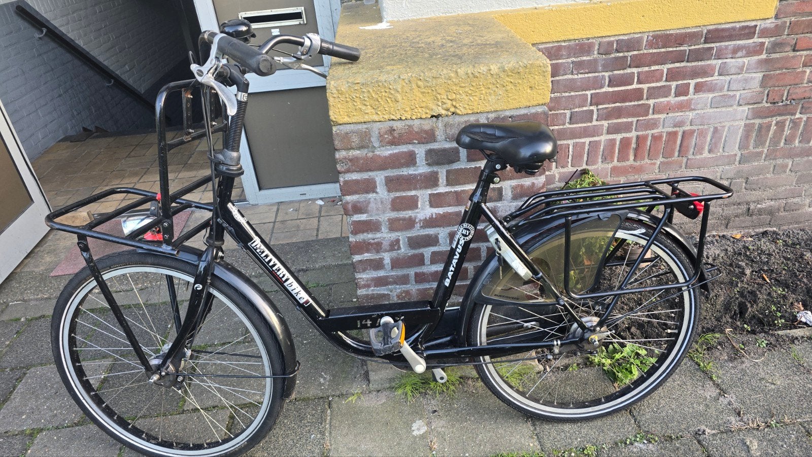 Batavus delivery bike, Ophalen, 53 tot 56 cm, Velgrem, Versnellingen