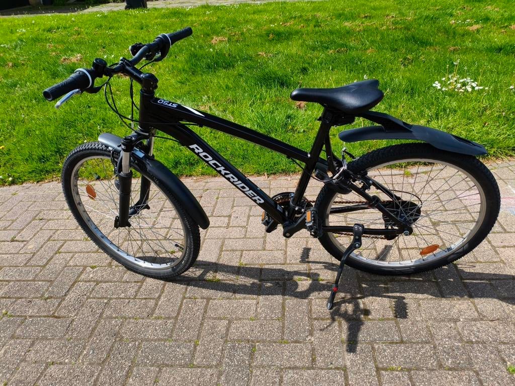 ROCKRIDER mountainbike ST50 26 3*7 speed zwart, Minder dan 45 cm, Ophalen of Verzenden, Gebruikt, Overige merken