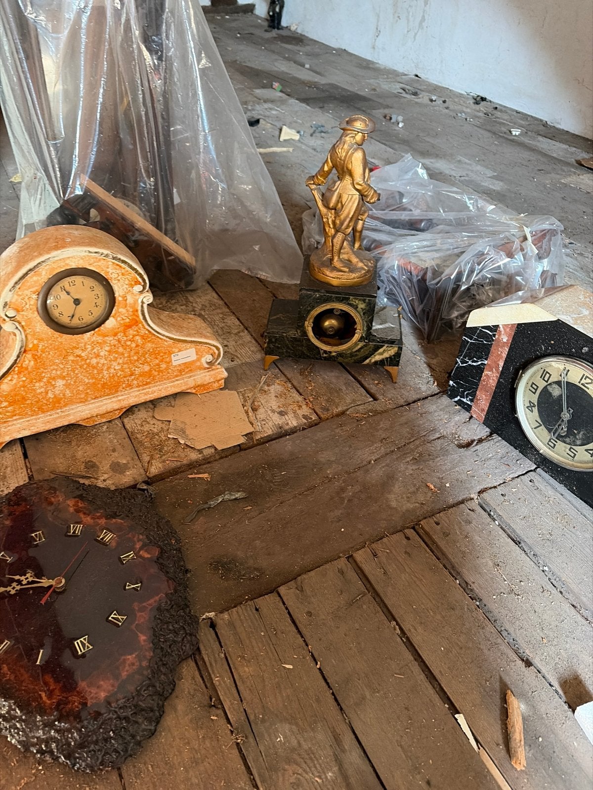 Diverse Antieke Klokken en Decoratieve Items, Ophalen of Verzenden