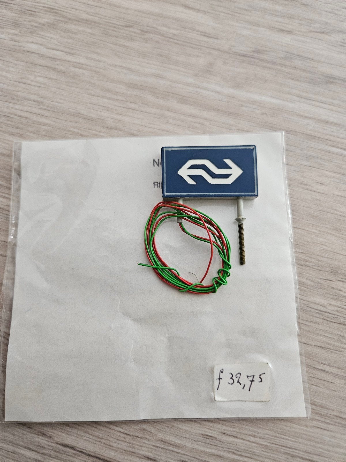 NS Logo Schaalmodel met Verlichting - Nieuw, Ophalen of Verzenden, Nieuw
