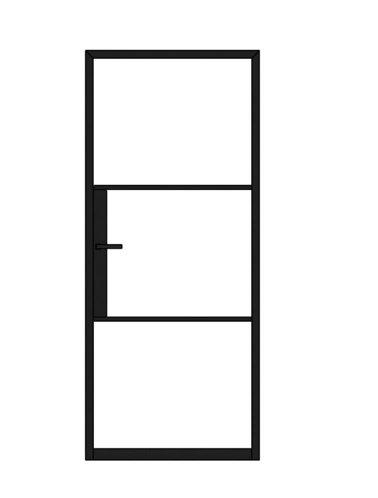 Skantrae Slimseries Aluminium Deur SSA8103 Blank Glas, Ophalen of Verzenden