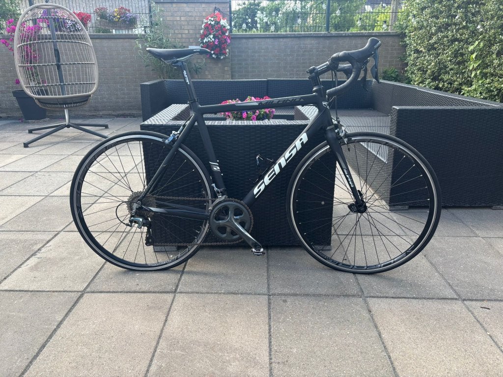 Sensa Milano racefiets 56 cm, Fietsen en Brommers, Fietsen | Racefietsen, 28 inch, Gebruikt, Aluminium, 15 tot 20 versnellingen