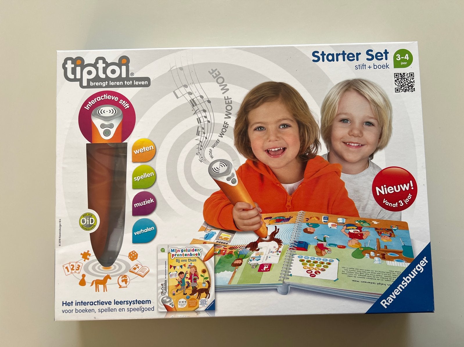 Tiptoi starter set compleet - nette staat, Kinderen en Baby's, Ophalen of Verzenden, Gebruikt, Taal en Lezen, Met geluid