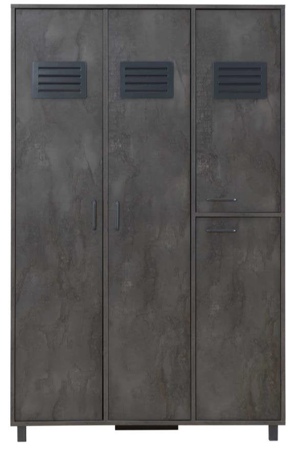 Geweldige Iron kast met 4 deuren NIEUW in de verpakking, Ophalen, Met deur(en), 100 tot 150 cm, 200 cm of meer