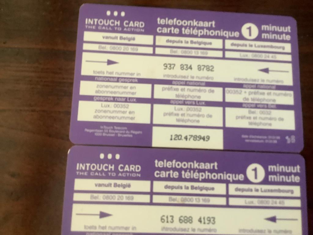 Telefoon kaarten België, Ophalen of Verzenden, Zo goed als nieuw