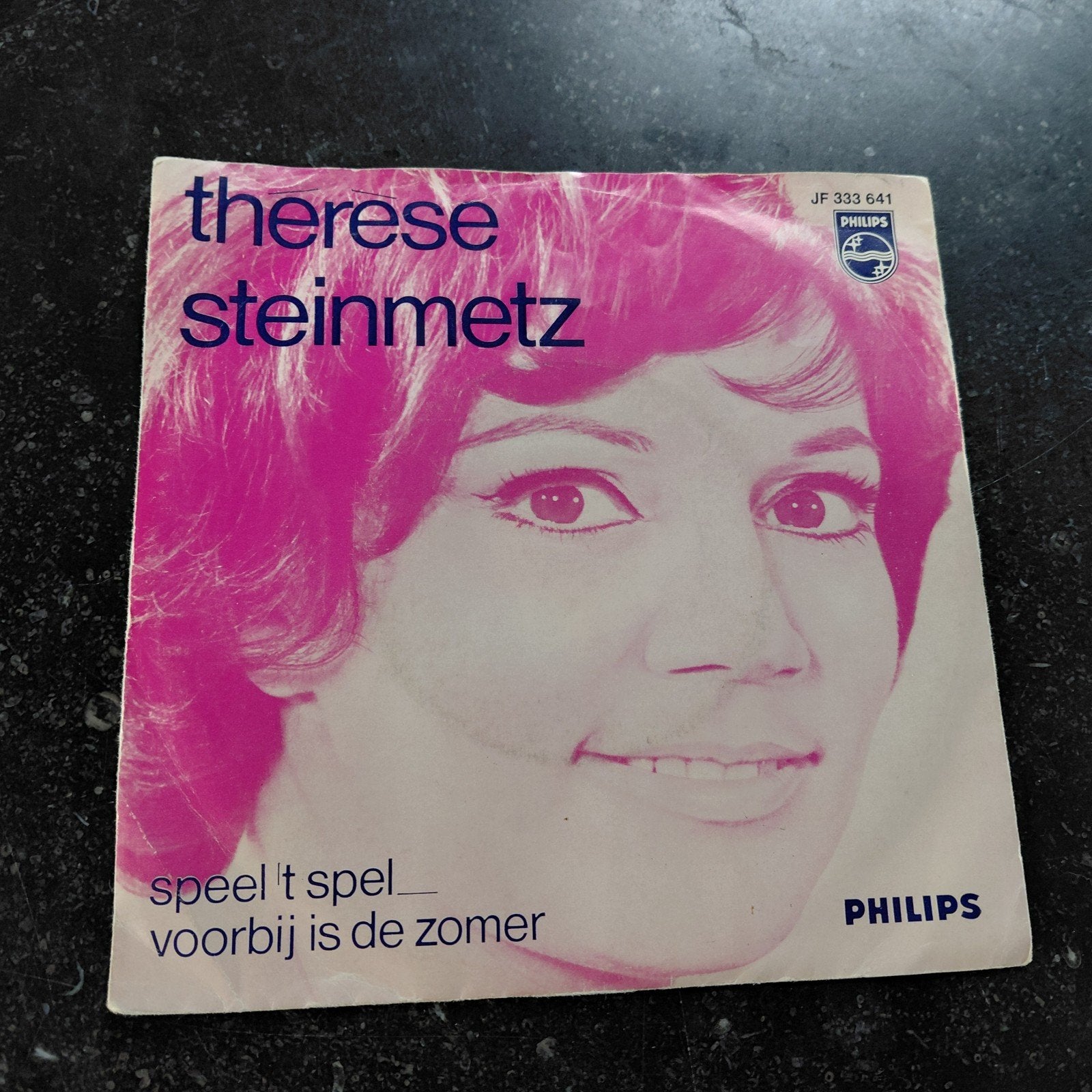 Therese Steinmetz - Speel 't spel / Voorbij is de zomer, Gebruikt, 7 inch, Ophalen of Verzenden, EP