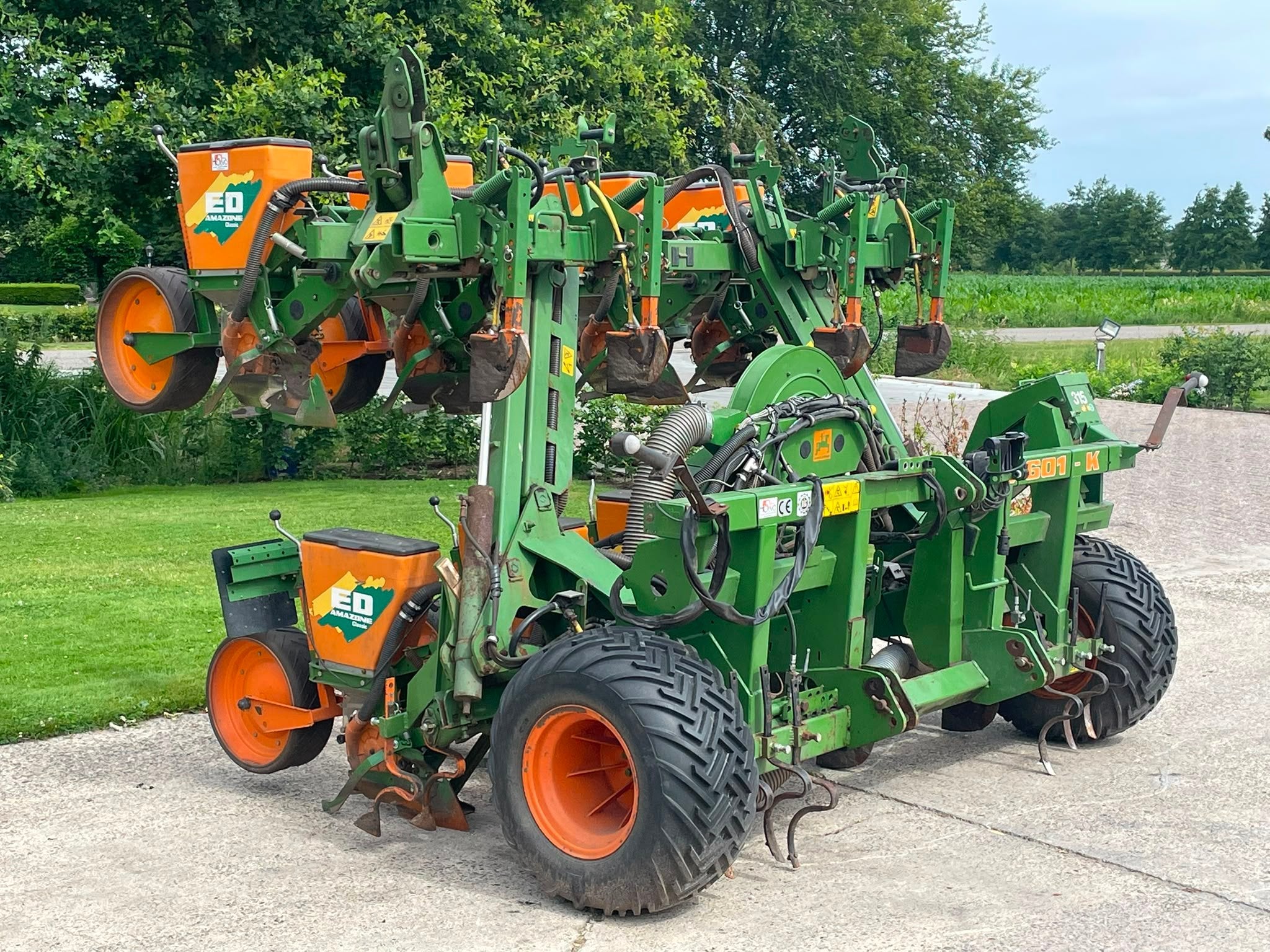 Amazone ED 801K amazone mais zaaier 8 rijer (bj 1999), Zakelijke goederen, Agrarisch | Werktuigen, Overige, Zaaien, Planten of Poten