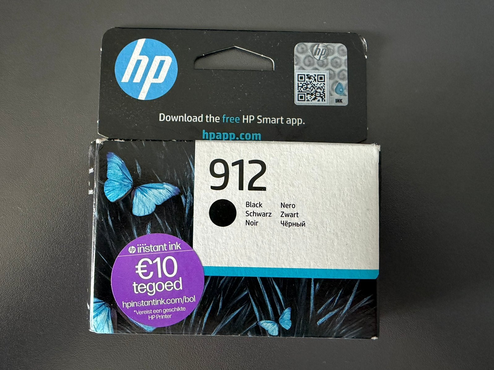 HP 912 Zwart, Ophalen of Verzenden, Nieuw, Cartridge