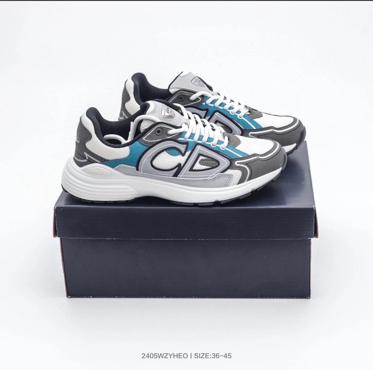 Dior Sneakers - Stijlvolle en Comfortabele Schoenen, Ophalen of Verzenden, Nieuw, Wit, Sneakers of Gympen