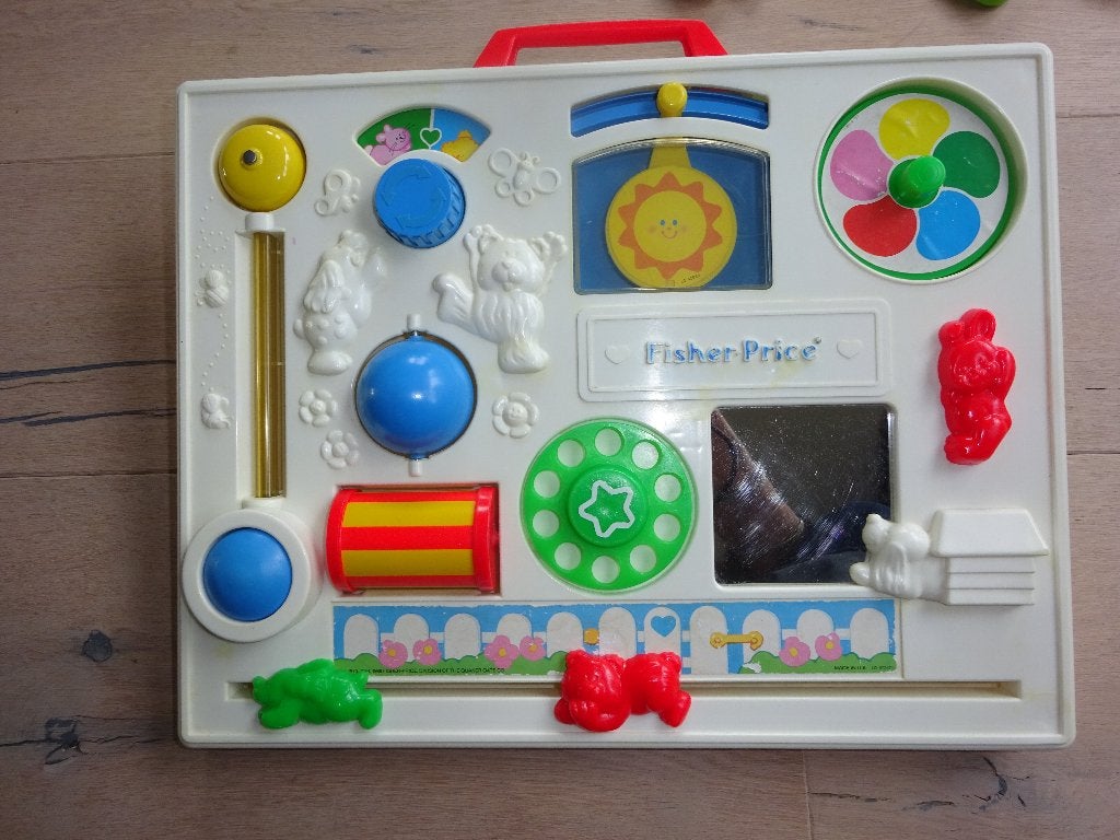 activity center van Fisher Price retro, Ophalen of Verzenden, Gebruikt, Overige typen, Met geluid