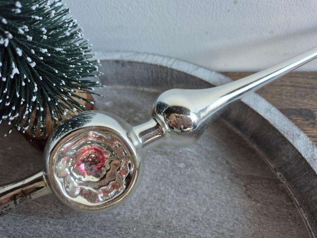 Vintage deuk piek met stip 06, Diversen, Kerst, Gebruikt, Ophalen of Verzenden