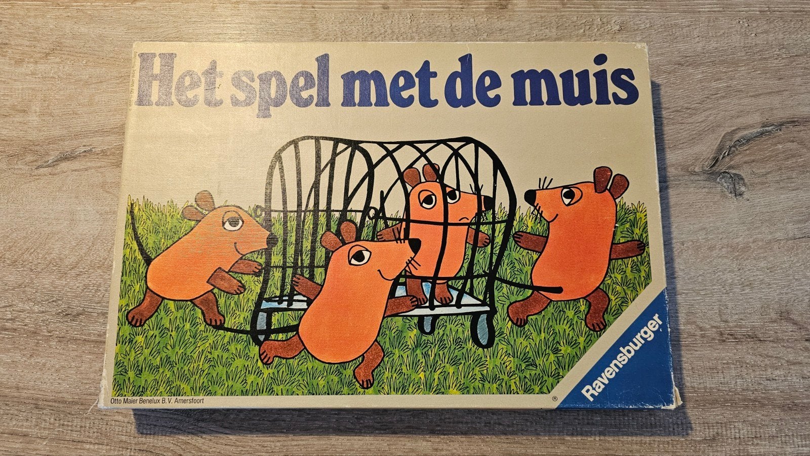 Vintage Ravensburger – Het spel met de muis – bijna compleet, Hobby en Vrije tijd, Gezelschapsspellen | Bordspellen, Vijf spelers of meer
