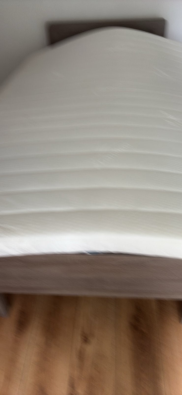 Matras topper, Wit, Katoen, Ophalen of Verzenden, Zo goed als nieuw