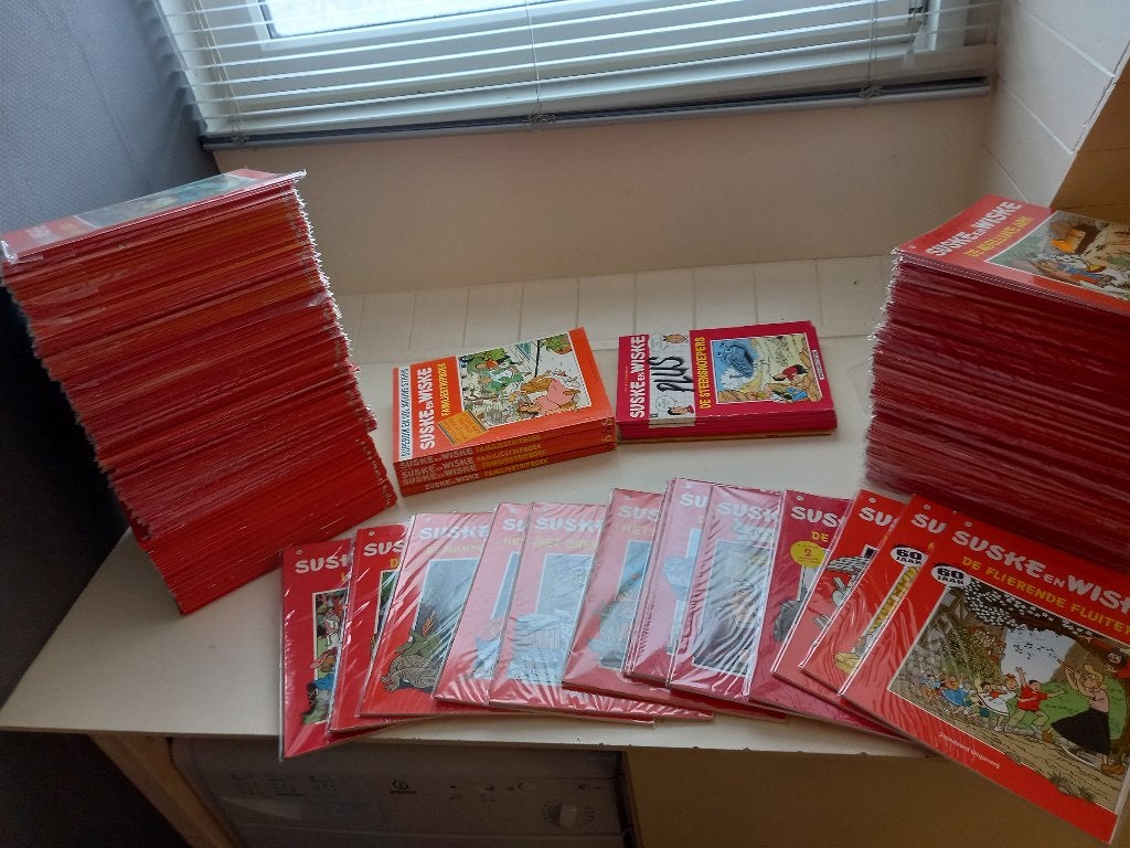 suske en wiske verzameling(ook te ruil voor pokemon), Meerdere stripboeken, Ophalen, Gelezen, Willy Vandersteen