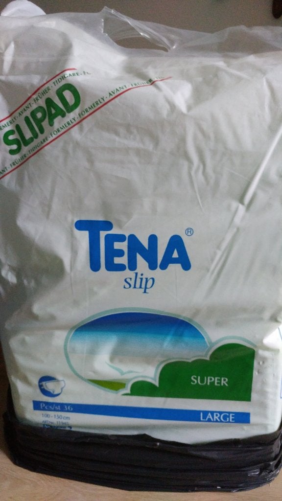 Tena slip vintage, Verzenden
