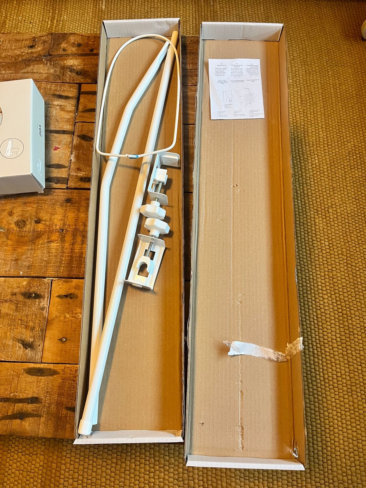 Jollein sluier hemeltje beige met piekstok, Ophalen, Zo goed als nieuw, Overige typen