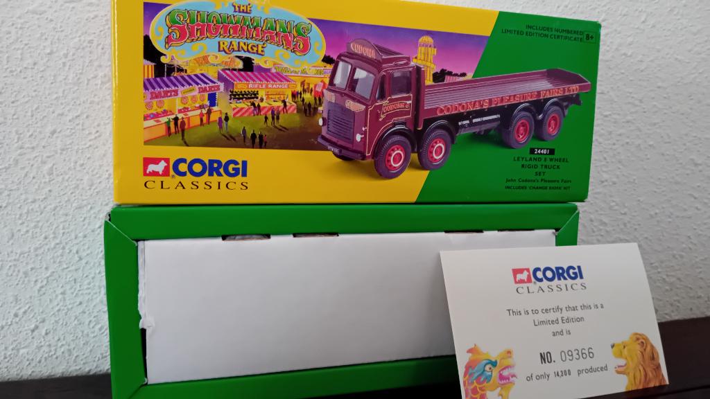 Corgi  fun fair, Hobby en Vrije tijd, Modelauto's | 1:43, Ophalen, Nieuw, Bus of Vrachtwagen, Corgi