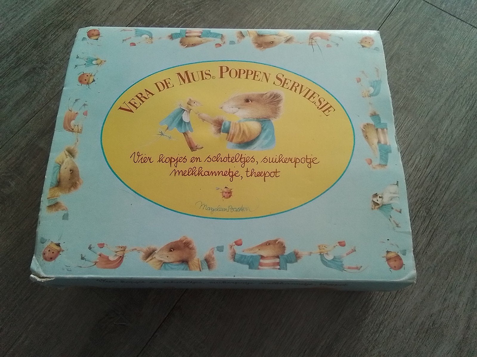 vera de muis poppenserviesje ongebruikt, Verzamelen, Ophalen of Verzenden
