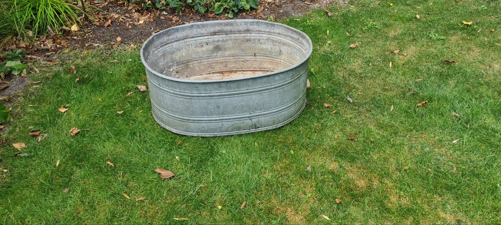 oude zinken teil, Ophalen, Overige materialen, Gebruikt, 60 cm of meer