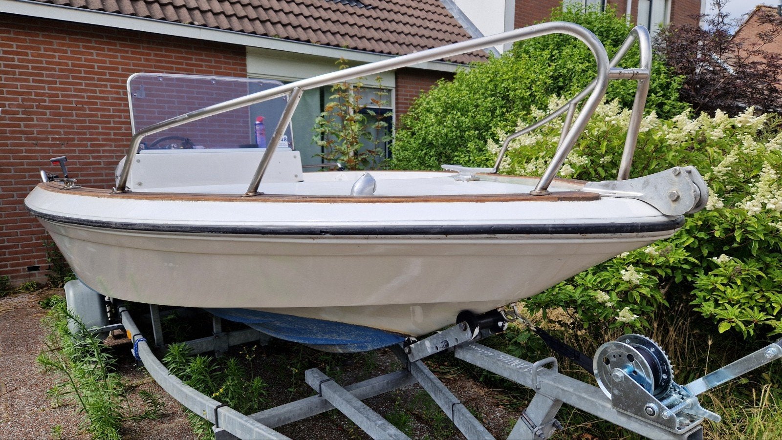 Fletcher Malibu center consoleboot, Watersport en Boten, Vis- en Consoleboten, Ophalen