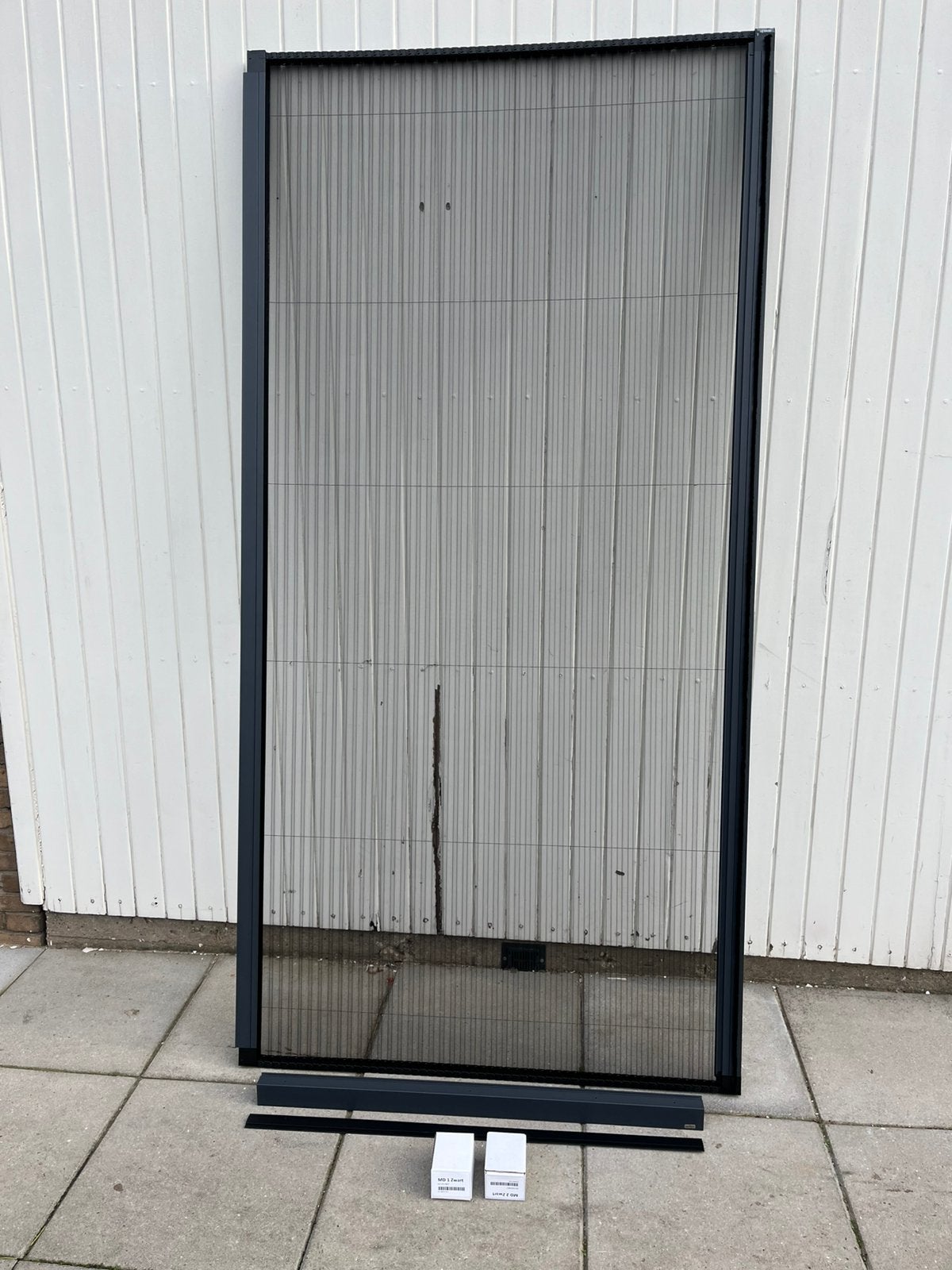 Luxaflex hordeur in plissé (nieuw) 227x114 (geruisloos), Luxaflex, -, -, Hordeur