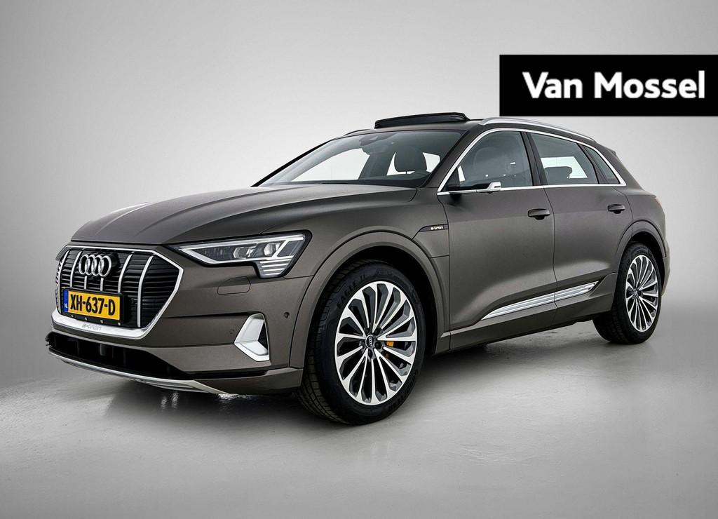 Audi e-tron e-tron 55 quattro advanced 95 kWh 408 PK | Autom, Auto's, Audi, Automatische klimaatregeling, 95 kWh, Blauw, 408 pk