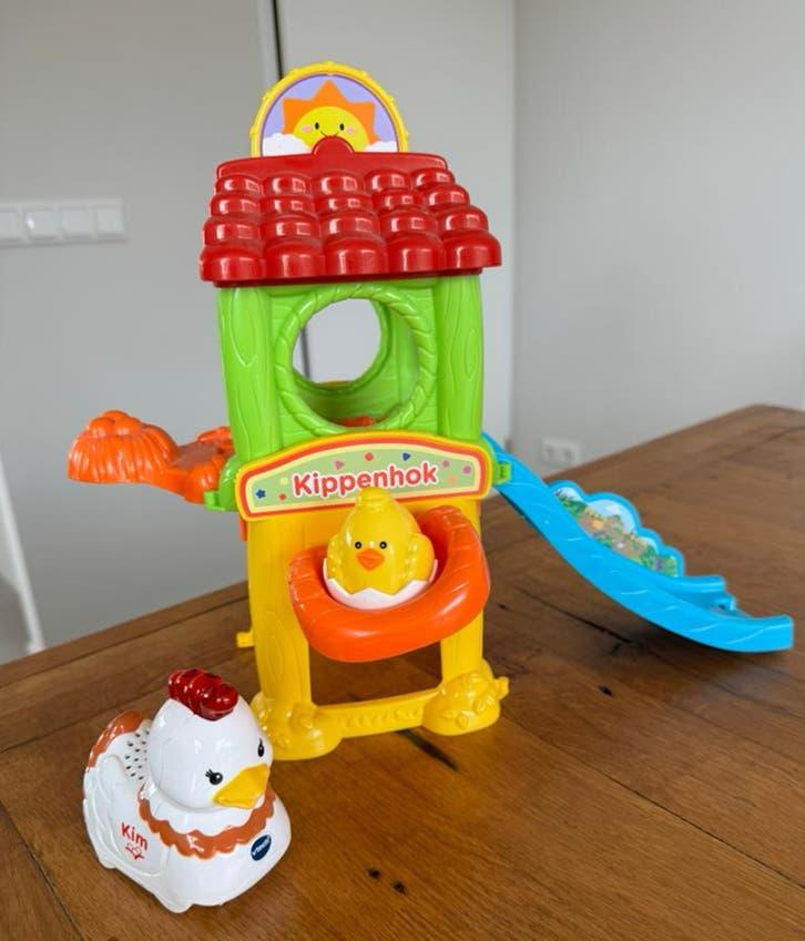 VTech Zoef Zoef Dieren Kippenhok met Kip en Kuiken, Kinderen en Baby's, Speelgoed | Vtech, Ophalen of Verzenden, 6 maanden tot 2 jaar